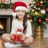 Christmas Knitted Hat Party Headwear Winter Warm Adults Kids Santa for Elf Holiday with Pom