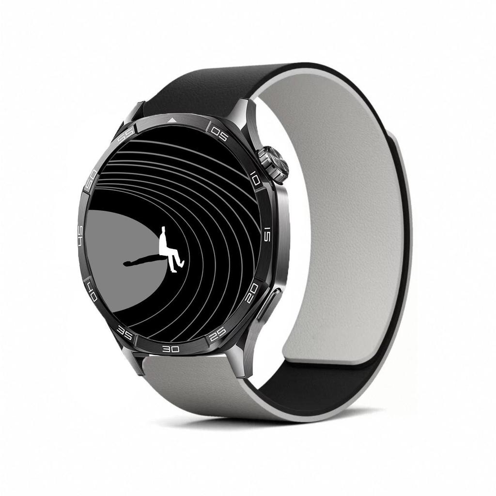 18mm 20mm 22mm Silicone Magnetic Band for Huawei Watch GT6/5 GT6/5Pro GT3 46mm Sport Strap for Samsung Galaxy Watch 7 6 5 4