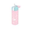 Thermos Straw Bottle 410ml Pink Blue FJV-400FDS P-BL Minnie Pink Blue 410 ml