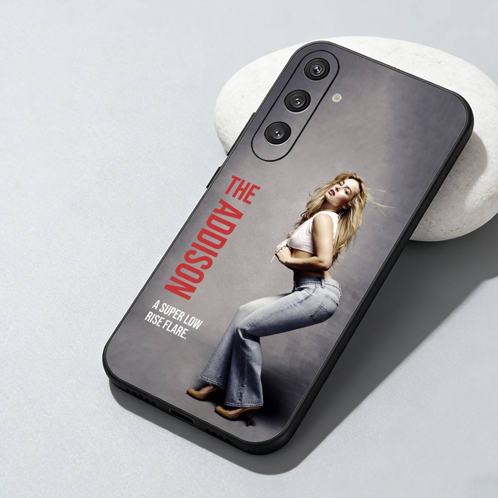 A-Addison Rae E-Easterling Phone Case For Samsung Galaxy A73,A72,A71,A70,A52,A51 Others Soft Black Cover