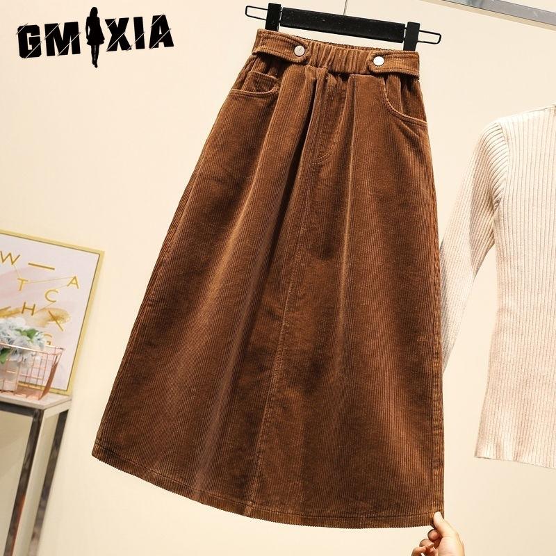 

GMXIA Женская Модная Повседневная Летняя Весенняя Юбка XXXXXL коричневый