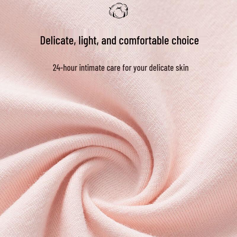 YUZHAOLIN Women's Pure Cotton Antibacterial Mid-Waist Briefs