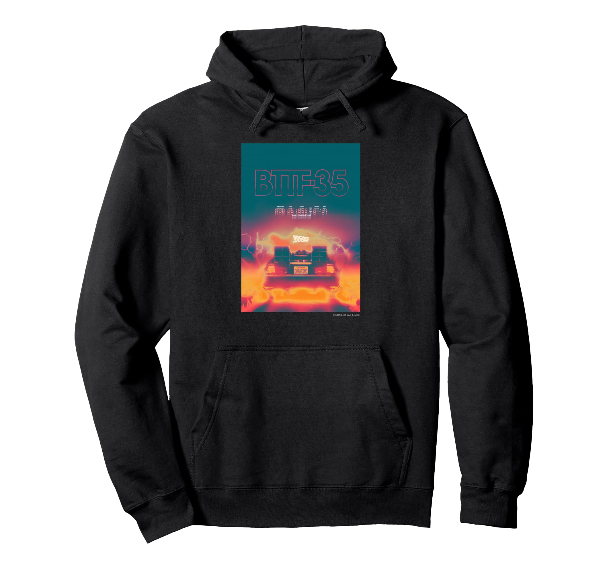 

Back to the Future BTTF-35 (FIRE) Hoodie