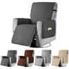 Anti-slip Recliner Chair Cover Waterproof Armchair Slipcovers Lazy Coushion With Pocket Elastic Strap Living Room Home