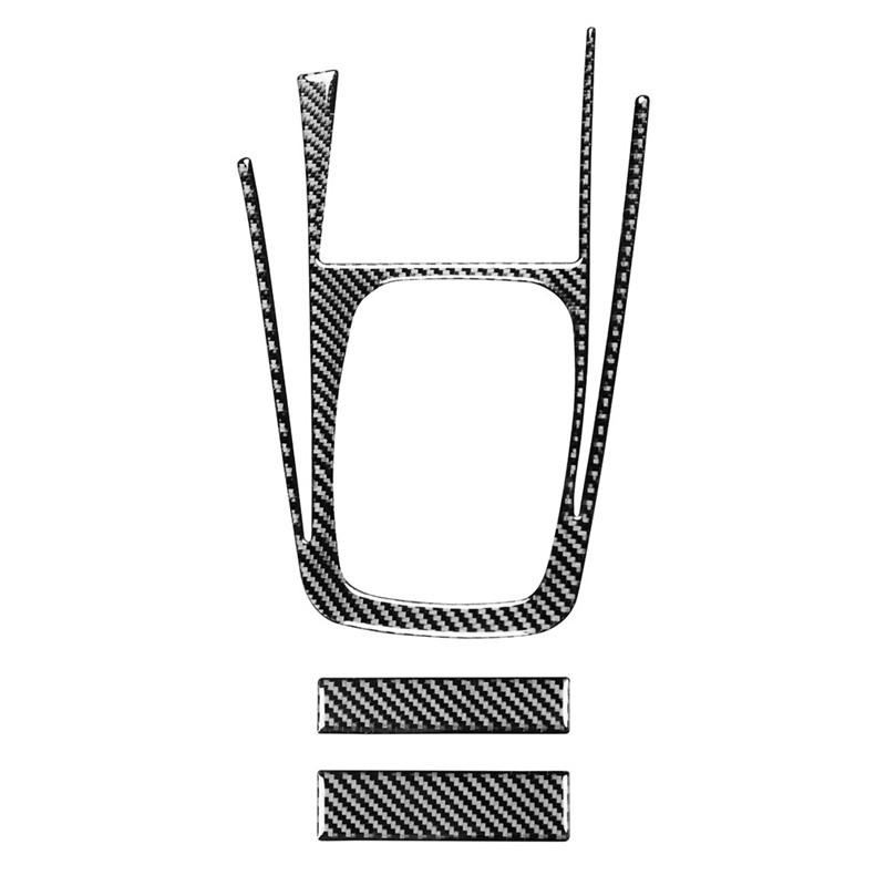 Für VW Golf 4 GTI Jetta MK4 1999-2004 Kohlefaser Innenraum Auto Schaltgetriebe Bedienfeld Dekorationsaufkleber Abdeckung Zierrahmen