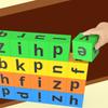 Fun Word Puzzle For Children - Matching English Letters For Ages 3-6 Years Old - Early Education Product