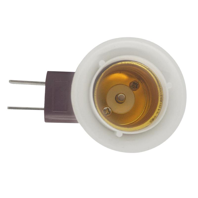 LED Light Lamp Bulbs Socket Base Holder EU/US Plug Adapter /OFF Switch White