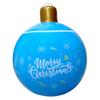 PVC Inflatable Christmas Ball Garden Decoration Ornaments Ball 60CM Xmas New Years Party Atmosphere Ball Yard Lawn Porch Decor