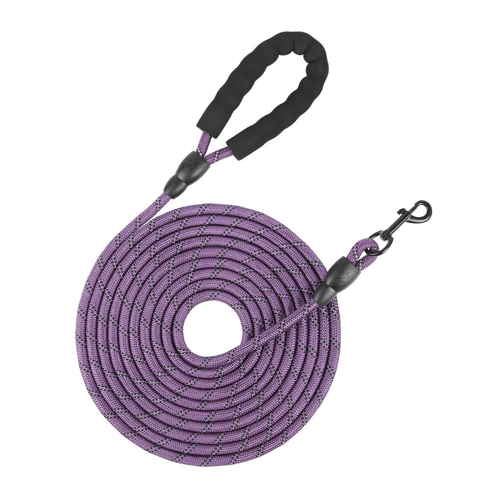 Outdoor Dog Leash Nylon Reflective With Antibreaking Features For Active Pet Walks