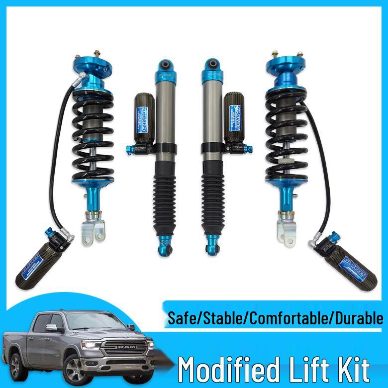 Adjustable Shock Absorber & 2-Inch Lift Kit for RAM1500 Pickup