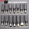 1 шт. USB Type-C Female до DC 7.4x5.0 4.5x3.0 5.5x2.5 5.5x2.1 Male Plug Роз'єм живлення Адаптер-конвертер для ноутбука Для Lenovo HP Dell