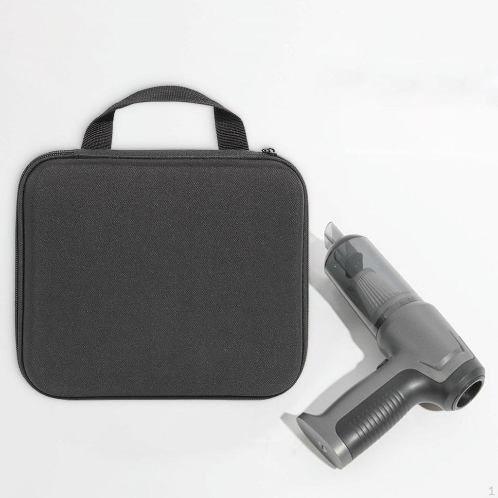 Car Vacuum Cleaner Bag Accessory Storage Lightweight Container Zipper Design Large Capacity