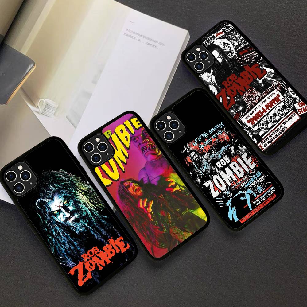 Rock Musician R-Rob Z-Zombie PC+TPU Phone Case For IPhone 17 16 15 14 PRO MAX 11 12 13 PLUS MINI Cover