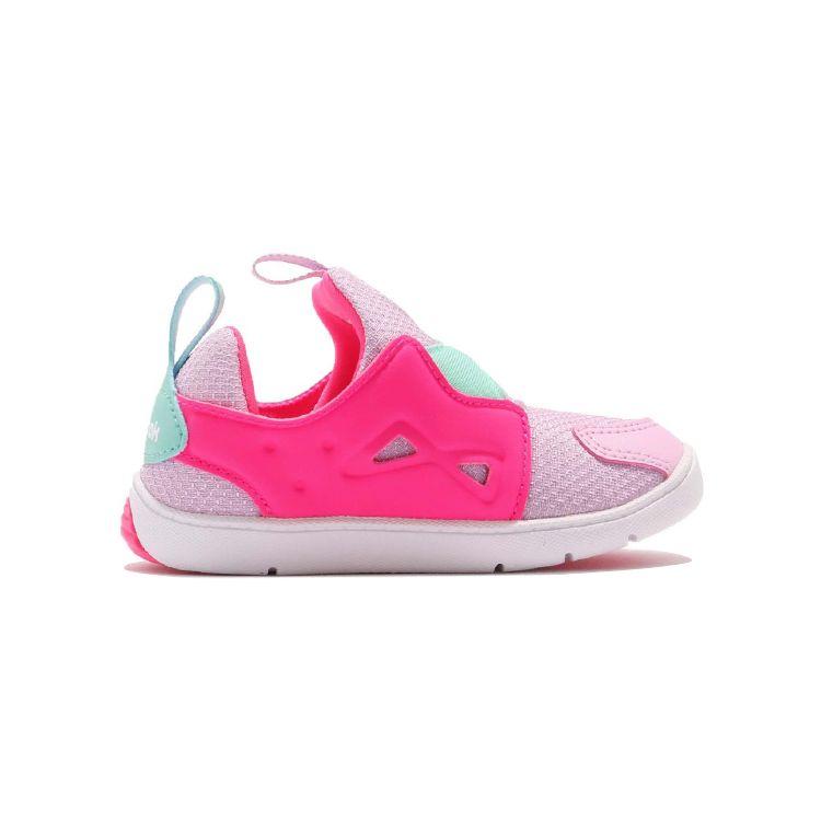 Reebok Ventureflex Slip-On Lightweight Breathable Toddler Shoes Low Top Baby Sneaker Pink CM9140