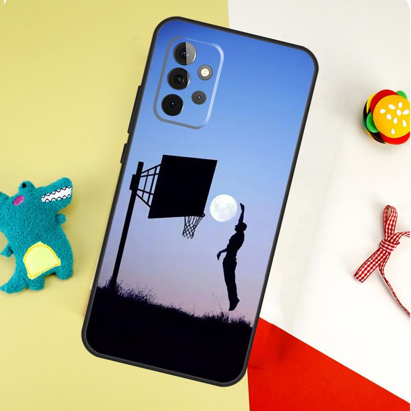 Basketball Sports For Samsung Galaxy A05 A06 A16 A54 A34 A14 A55 A35 A15 A53 A33 A13 A22 A32 A52 Phone Case