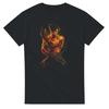 Jin Kazama Halftone Heavyweight Unisex Crewneck T Shirt T-Shirt Mens Kids