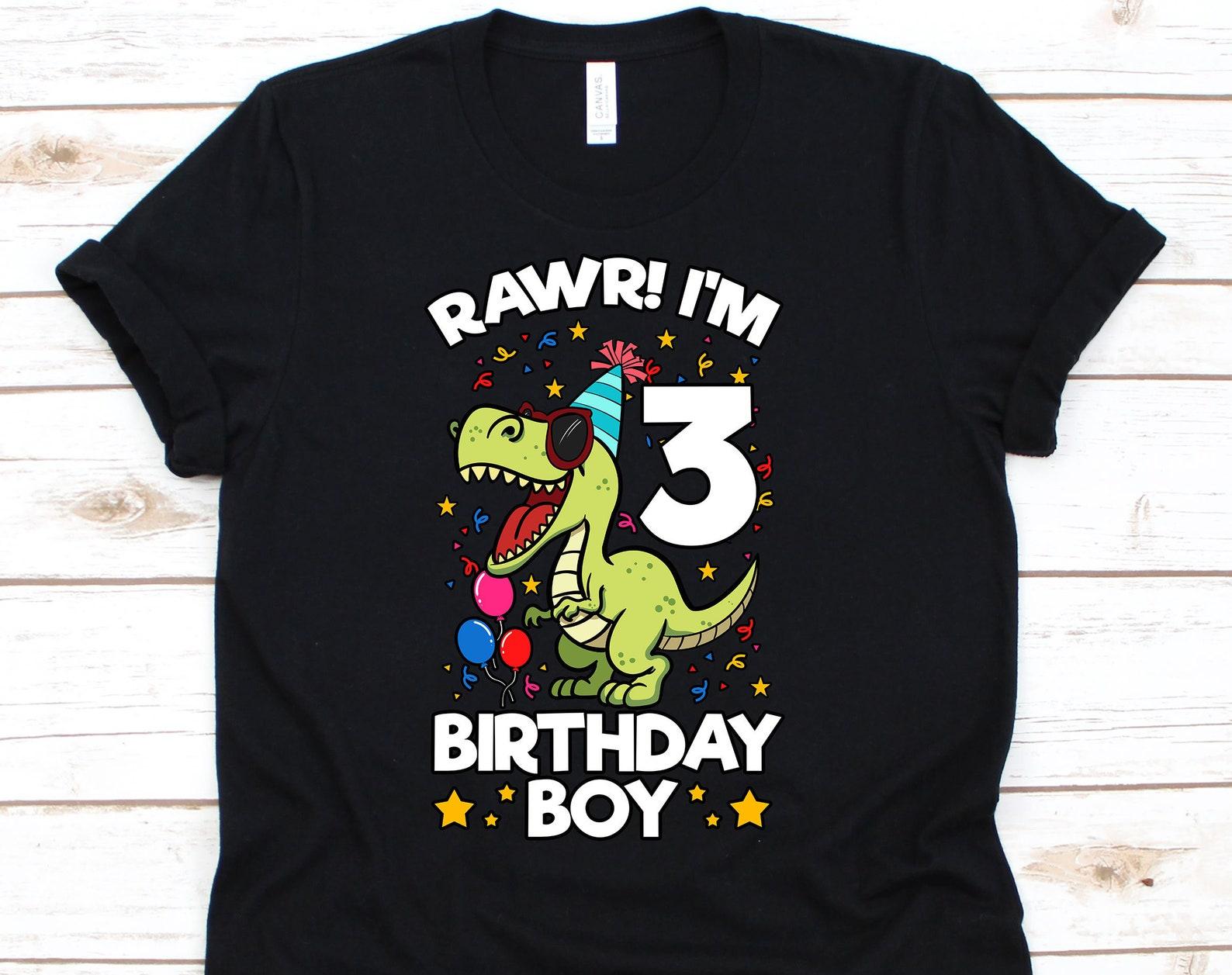 Rawr I m 3 Shirt, 3rd Birthday Shirt, 3rd Birthday, Birthday Shirt, Dinosaur Shirt, Dinosaur Birthday, Dinosaur Birthday Shirt L