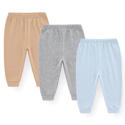 1Piece Unisex Solid Color Newborn Baby Girl Pant Cotton Baby Boy Pant Four Seasons Toddler Trousers Summer Legging Set