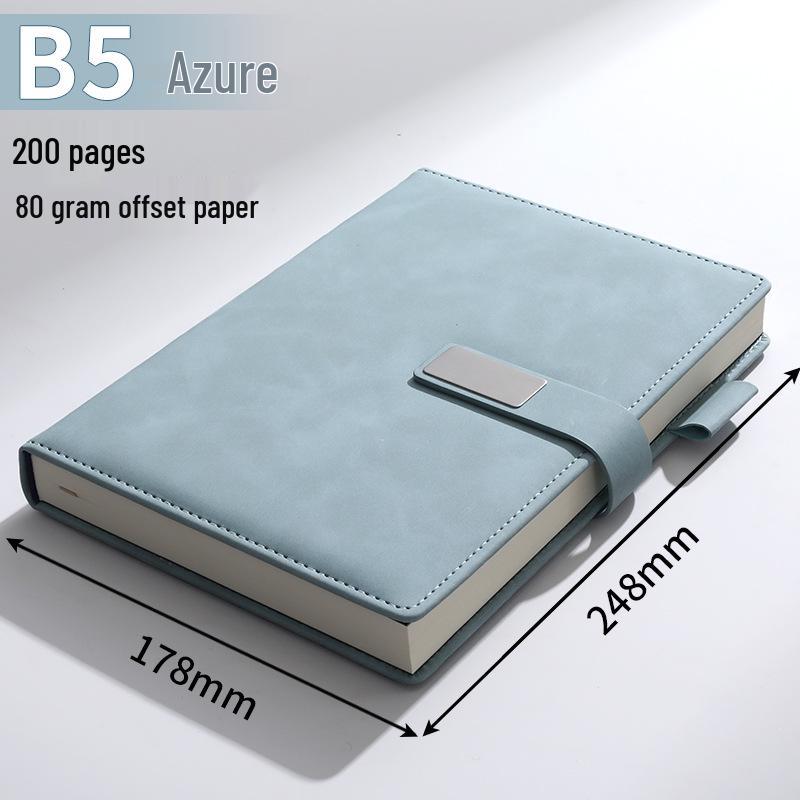 Deluxe A5/B5 Business Planner Notebook with Custom Logo Gift Box