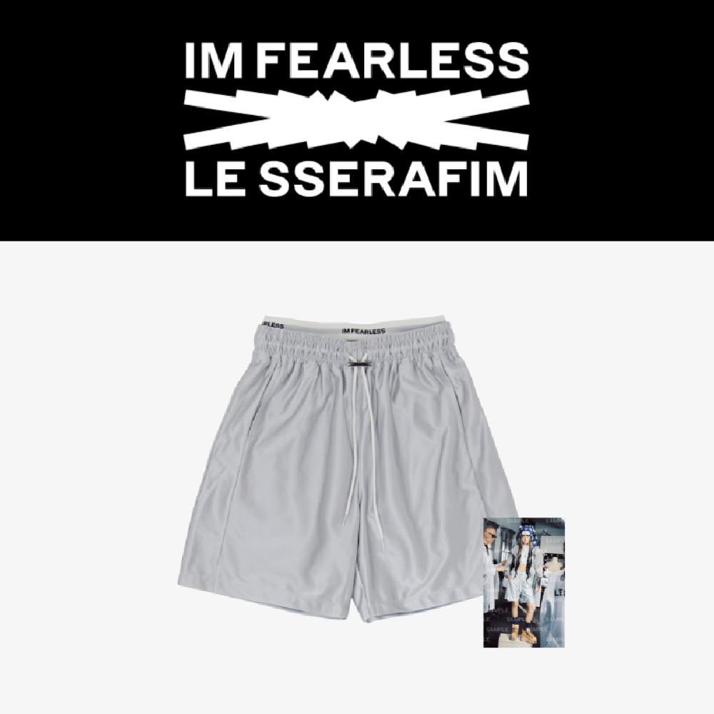 

Оверсайз-шорты IM FEARLESS LE SSERAFIM