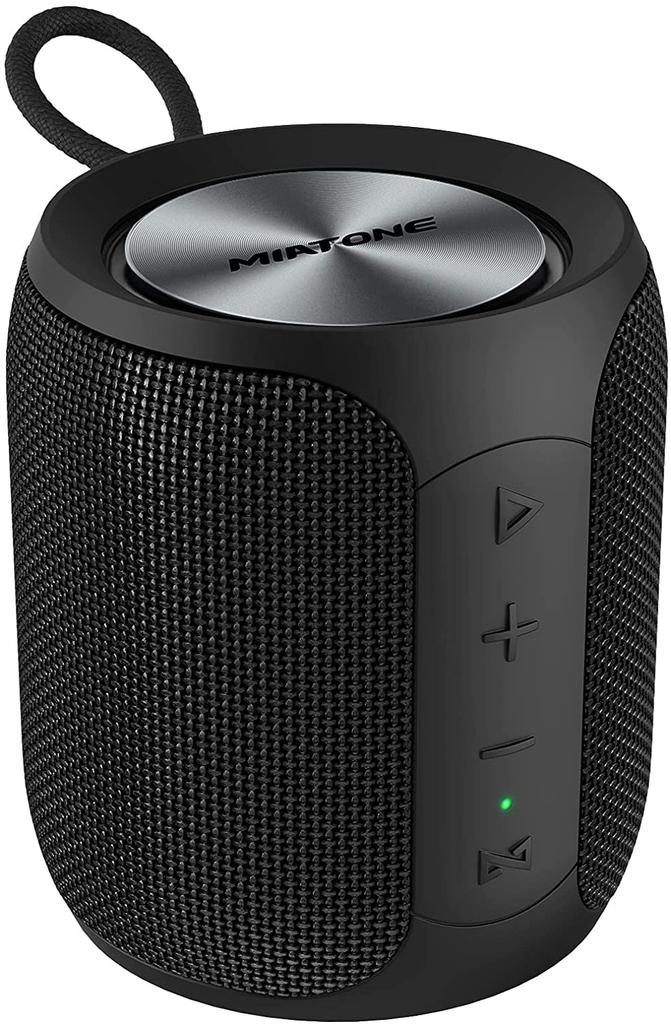 MIATONE Bluetooth Speaker, 360° Sound, Deep Bass Model, IPX7 Waterproof, Wireless, Bath, Dual Passive Radiators, for Smartphones, PCs, TVs, and Car
