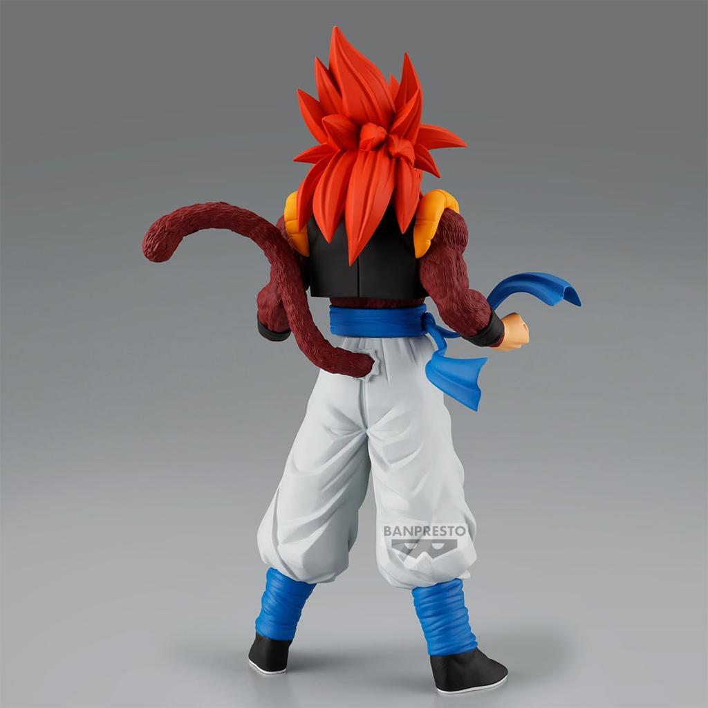 Banpresto Gogeta Super Saiyan 4 Dragon Ball GT Solid Edge Works BP29756P Multicolor Collectible Perfect for Anime Fans Figure,