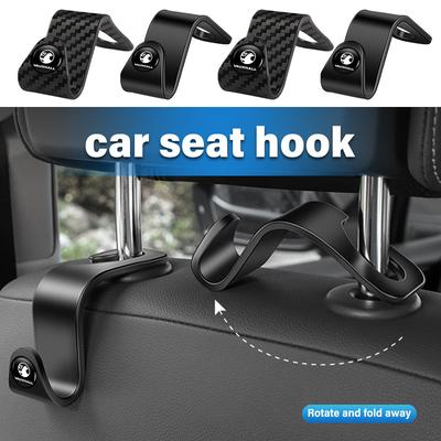 For Vauxhall Car Logo Seat Headrest Hook Rearseat Hanging Storage Hook Interior Accessories VXR8 Astra Zafira Vectra Tigra Corsa