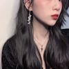 Butterfly Earrings, Women'S Long Tassel Temperament, Personality And Thin, Super Fairy Earrings, No Ear Piercings, Ear Clips, Hipster