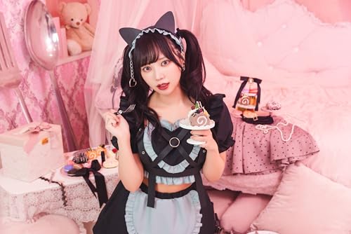 Clearstone Yum Yum Yummy Cosplay Halloween Bondage Cat Maid Women's Black