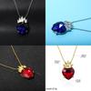 Descendants Moda Corona Cuore Collana Per San Valentino