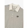 STUDIO TOMBOY STripe Logo Collar T shirT 9176422981ar