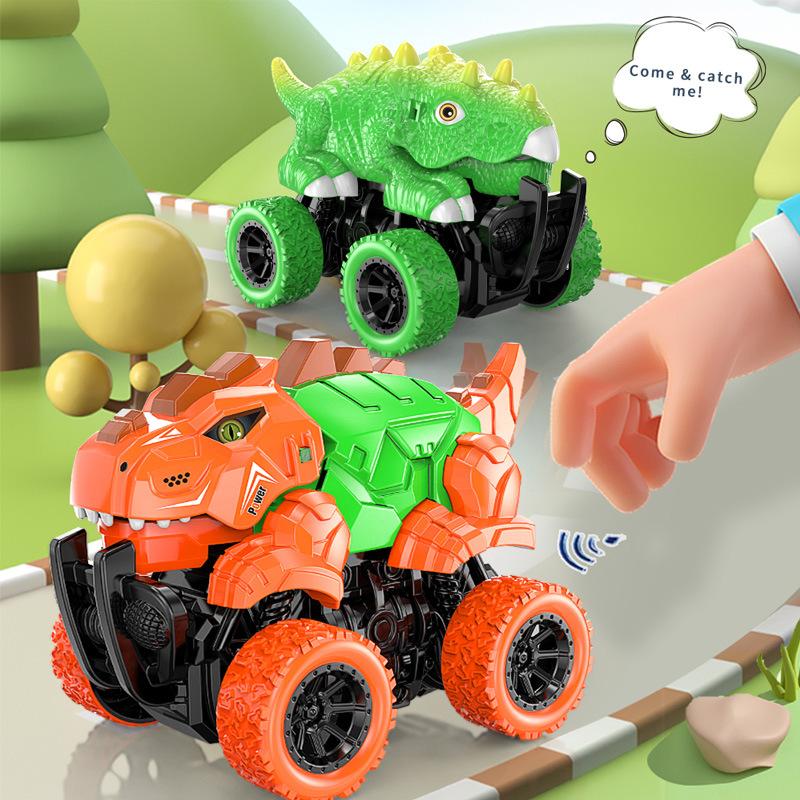 Electric Obstacle Avoidance Dinosaur Car