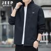 JEEP SPIRIT Men's Stand-Collar Casual Jacket