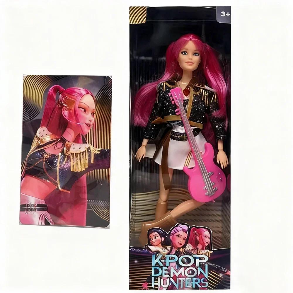 Wonderful K-Pop Demon Hunter Music-Themed Action Figure - Rumi/Mira/Zoey Collectible Vinyl Doll, High-End Movie Merchandise Gift