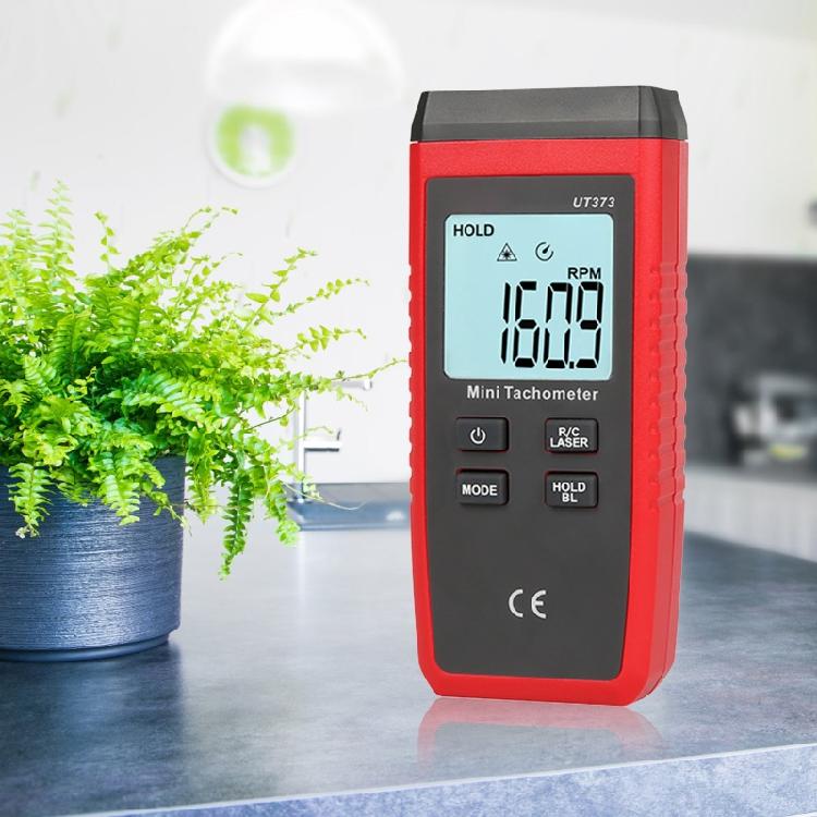 Portable Tachometer Speed Tach Meter 10 to 99,999 RPM Accuracy Photo Tachometer