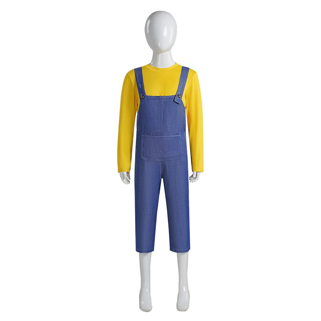 Adult Cartoon And Anime Character Costume Sets Jackets Overalls And Pants Unisex Family Outfits For Comic Con Halloween Costumes