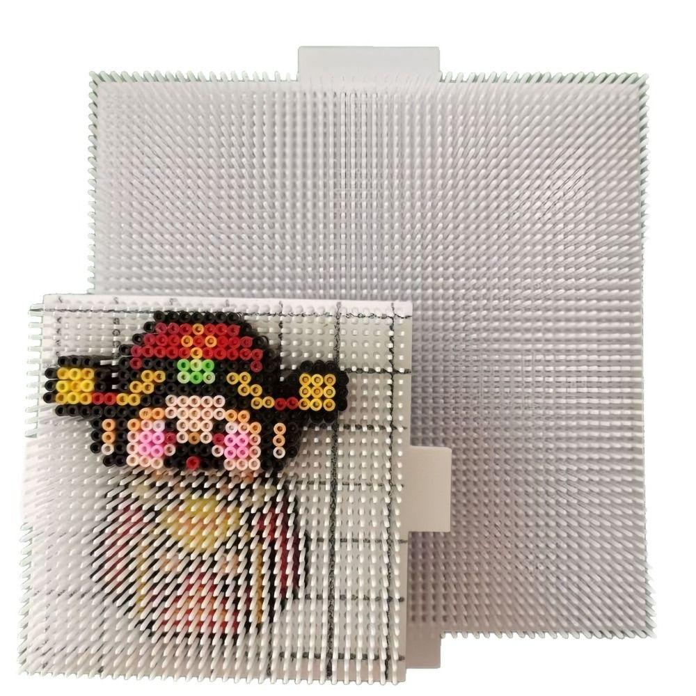 5-layer Multi-layer Beanboard DIY Craft Meltable Beads Boards Fuse Beads Pegboard  Craft Beads