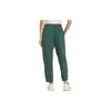 adidas Originals Plain High Waist Drawstring Sport Pants Women Bottoms Mineral-Green HM1802