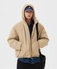 Wacky Willy Washed Down Short Puffer Beige