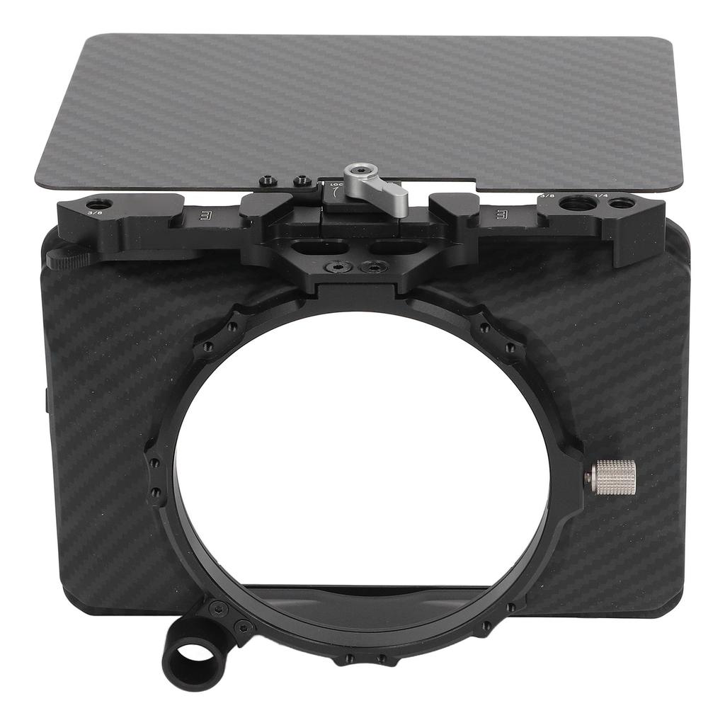 FOTGA Matte Box Carbon Fiber Mini Lightweight Multiple Interfaces Matte Box for Camera Lens