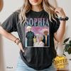 T-shirt Rétro Sophia Petrillo Comfort Colors, T-shirt Vintage Les Craquantes, T-shirt Graphique Sitcom Années 80, Cadeau Fan de Comédie TV Classique