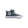 Converse All Star 1V Comfortable Casual Velcro Mid-Top Canvas Shoes Kids Sneakers Green A10761C