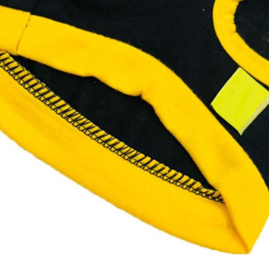 Dog Vest Letter Printed Breathable Cotton Fashion Puppy Vest for Daily Wear