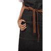 Chef Works Memphis Regular Apron (Unisex) (Color: Black)