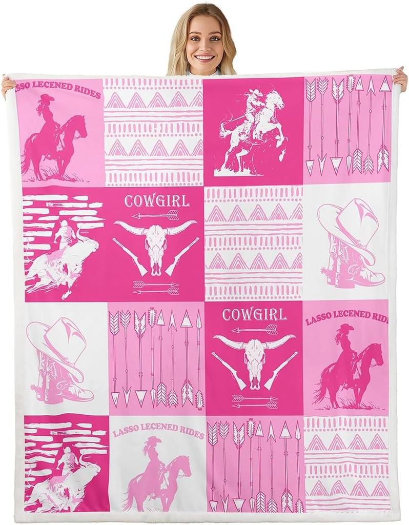 Husky Dog Pattern Blanket Soft Fleece Throw Pet Lover Gift Home Decor Cozy Bedding for Dog Owners Living Room Decoration