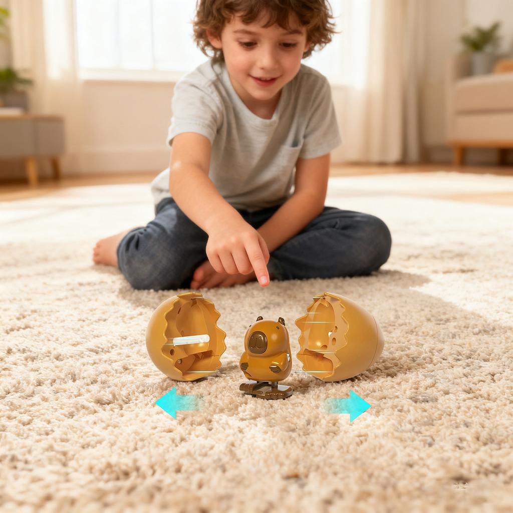Animal Hatching Surprise Egg, Rotate The Egg To A Walking Animal, Eggshells Open & Automatic Walking Hatchlings, Fun Party Favors