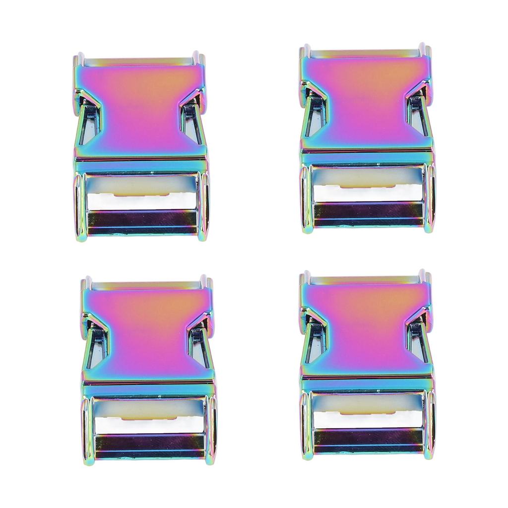 4PCS Side Release Buckle Fine Workmanship Simple   Light Weight Alloy Materials Belt Buckle