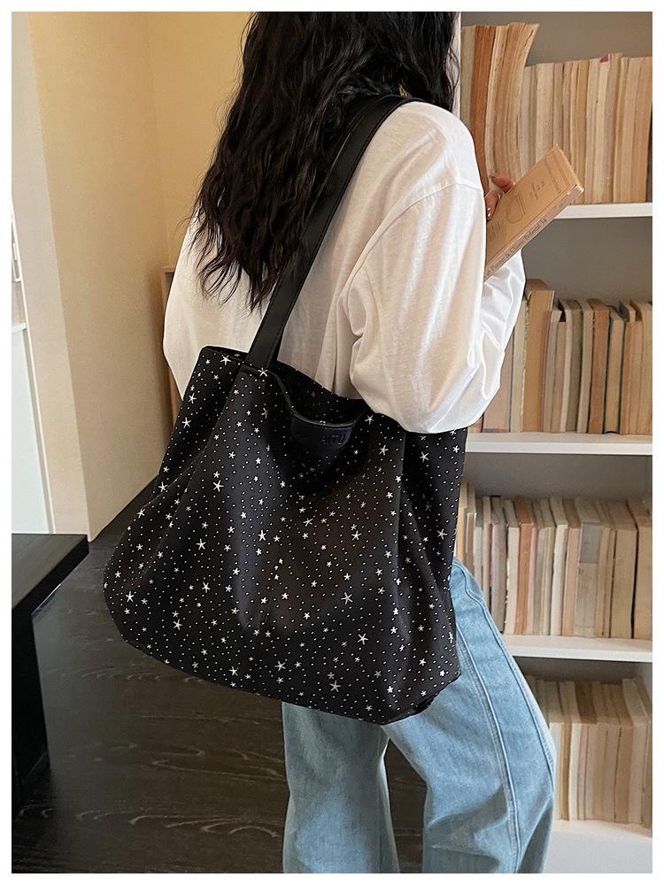 Women's Large Capacity 2026 Trendy Korean Style Shoulder Tote Bag