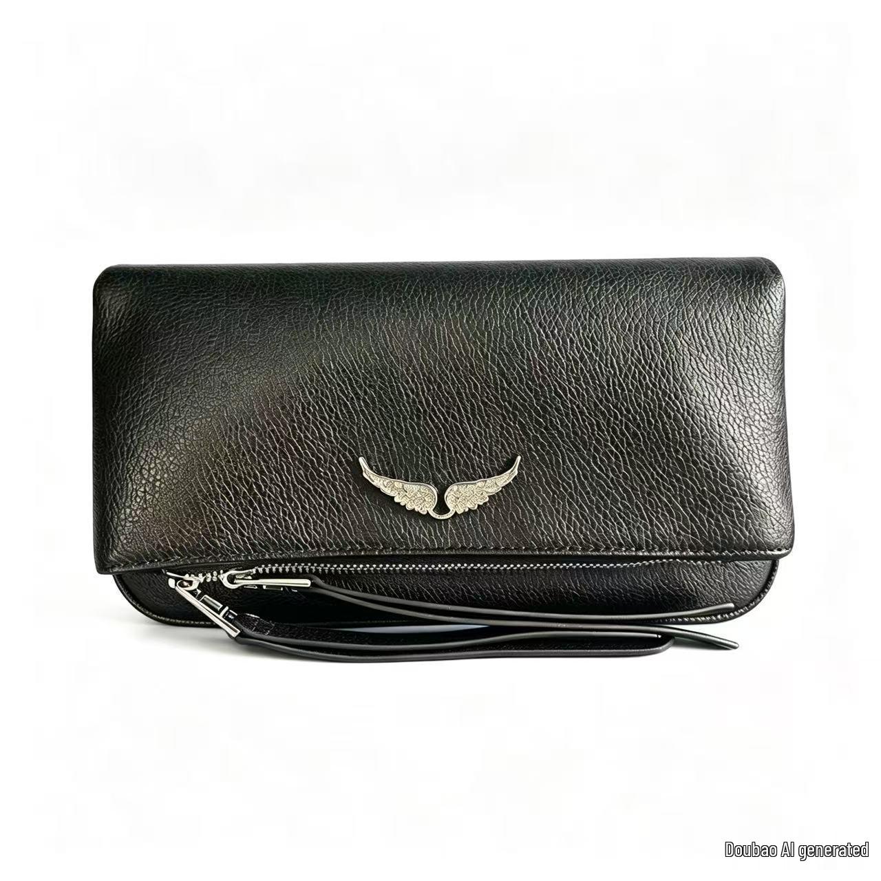 The BAY Franse Klassieke Echt Lederen Kleine Crossbody Tas - Europese & Amerikaanse Mode