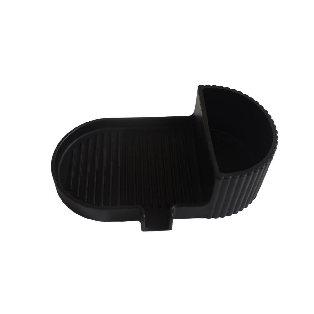 Portable Silicone Soap Dish Inclined Drain 2 In 1 Sponge Tray Drainable Soap Holder  Sink Area